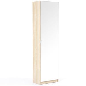 Armoire à chaussures murale de grande capacité, <span class=keywords><strong>meuble</strong></span> en bois, avec porte miroir, - Product Image 3