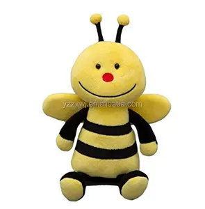 Abeille 8 pouces en peluche peluche/peluche peluche miel abeille jouets/mignon doux abeille jouets pour enfants