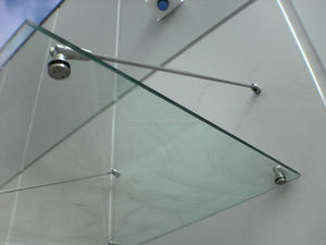 Tende da Sole Sospese Fai-da-Te per Esterni e Finestre in Acciaio Inox con Pannello in <span class=keywords><strong>Vetro</strong></span> 6+6MM - Product Image 4