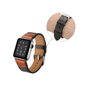 Bande de motif en pierre pour montre de pomme nouveau <span class=keywords><strong>bracelet</strong></span> en <span class=keywords><strong>cuir</strong></span> de conception - Product Image 6