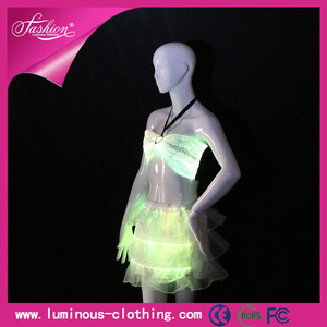 Ladies Sexy Club Wear Tops sujetador desgaste luminosa <span class=keywords><strong>ropa</strong></span> para el funcionamiento de la etapa y de la noche de eventos - Product Image 4