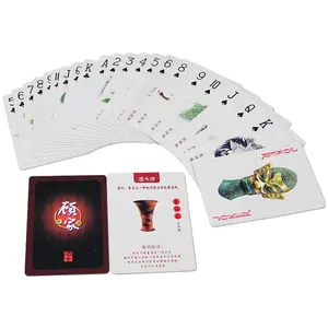 Wjpc-Tùy Chỉnh Bóng Chày Thẻ Bán Buôn Poker Chơi Thẻ