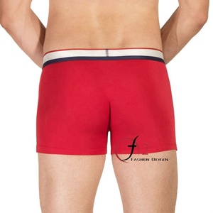 Custom fortunato bauli rossi da <span class=keywords><strong>uomo</strong></span> biancheria intima di alta qualità lunghezza gamba piccola <span class=keywords><strong>Boxer</strong></span> muoversi liberamente Design tecnico astuccio intimo per <span class=keywords><strong>uomo</strong></span> - Product Image 2