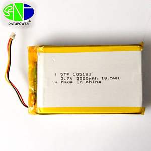 Grande li-ion batería recargable 5000 mAh 3,7 V 18.5wh lipo batería para tablet pc/Banco de energía - Product Image 1