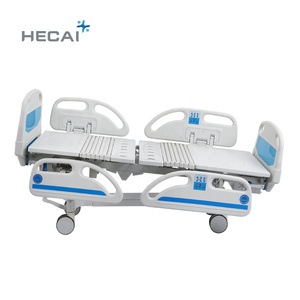 Hecai 베스트 셀러 다기능 환자 중고 병원 장비 침대 가격 클리닉 금속 조정 가능한 전기 의료 Icu 침대 - Product Image 5
