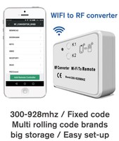 Convertisseur WiFi vers RF Yet6956 433 MHz à code fixe compatible avec les marques européennes