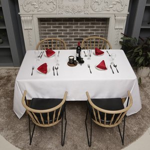 <span class=keywords><strong>Manteles</strong></span> <span class=keywords><strong>de</strong></span> Poliéster 100% MJS para Restaurante y Servilletas <span class=keywords><strong>de</strong></span> Bistro para Hotel, Lavandería Comercial - Product Image 1
