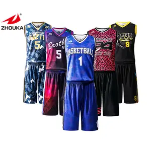 Basketball Jersey Cool Latest Design Sublimation Basketball Uniforms Custom Shorts And Tops Cheap Basketball Shirt Jerseys For Team Wear