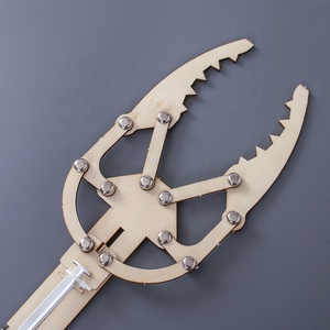 Juguete Educativo de <span class=keywords><strong>Ciencia</strong></span> <span class=keywords><strong>y</strong></span> <span class=keywords><strong>Tecnología</strong></span>, Modelo de Brazo Mecánico Hidráulico de Pistón para Armar, Experimento de Materiales, Beneficioso para el Desarrollo de la Inteligencia - Product Image 4