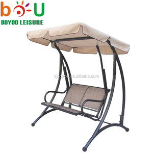 Boyoo 2 asiento persona columpios del Patio con dosel silla hamaca toldo jardín al aire libre - Product Image 1