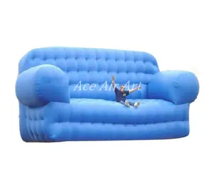 Wholesale Inflatable Air Sofa Lounger, large inflatable lounger couch for propaganda, giant inflatable couch for advertising