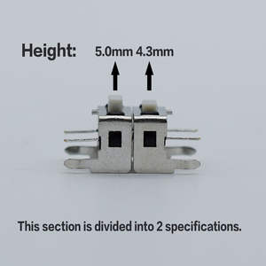 TS36et <strong>Touch</strong> <strong>Switch</strong> Tc-120v Horizontal SMT Straight 2 Side Press Vertical Tactile SwitchZJ 3x6 Bracket - Product Image 5