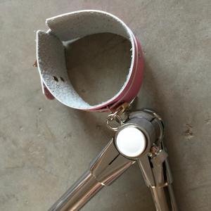 Распродажа, из нержавеющей стали, треугольные переплеты, БДСМ, бондаж с кожаными манжетами, секс-Фетиш БДСМ, секс-рабыня - Product Image 6