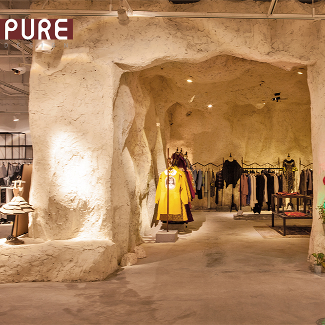 Дизайн интерьера для спа-салона и салона красоты, небольшой фойе чайного магазина