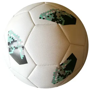 Pelota de fútbol profesional personalizada, balón de fútbol cosido a máquina de pvc, tamaño 5
