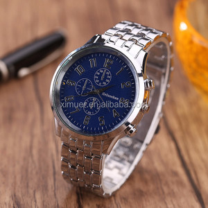 Wholesale Factory Stainless Steel Watch Silver Quartz Watch - Product Image 2