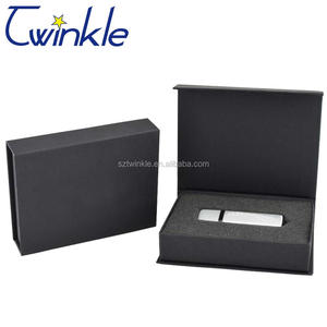 Preta feita sob encomenda da Impressão do Cartão de Papel <span class=keywords><strong>USB</strong></span> Flash Drive Caixa De Presente para <span class=keywords><strong>USB</strong></span> - Product Image 4