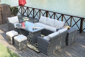 Modern Weather-Resistant PE Wicker <strong>Rattan</strong> Modular Outdoor Garden <strong>Corner</strong> Sofa <strong>Set</strong> for Hotel Villa &amp; Park Use - Product Image 3