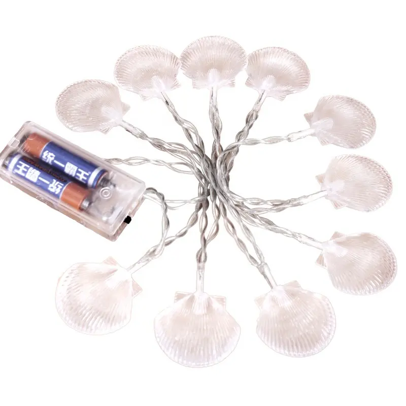 Seashell Beach Party Patio Light String