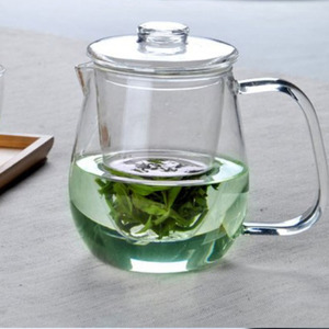 Juego de tazas de té sueltas, sistema de elaboración de hojas de té, tazas de vidrio gruesas con Infusor de té, cesta y tapa para uso en la oficina, 2022 - Product Image 6
