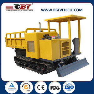 OBT caoutchouc pleine auto-dumping <span class=keywords><strong>dumper</strong></span> sur chenilles pour marais - Product Image 1