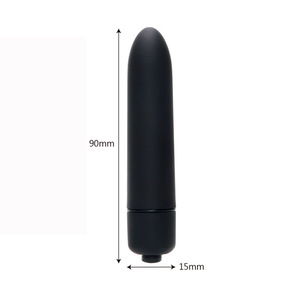 Mini Vagina tascabile vibratore proiettile nero per le donne erotico G-Spot per adulti giocattoli sessuali per figa massaggiatore per sesso masturbatore - Product Image 3