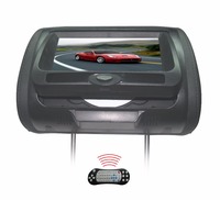 Vente chaude 7 pouces sans fil jeu appui-tête moniteur Portable lecteur DVD écran tactile MP3/MP4 Radio affichage pour voiture