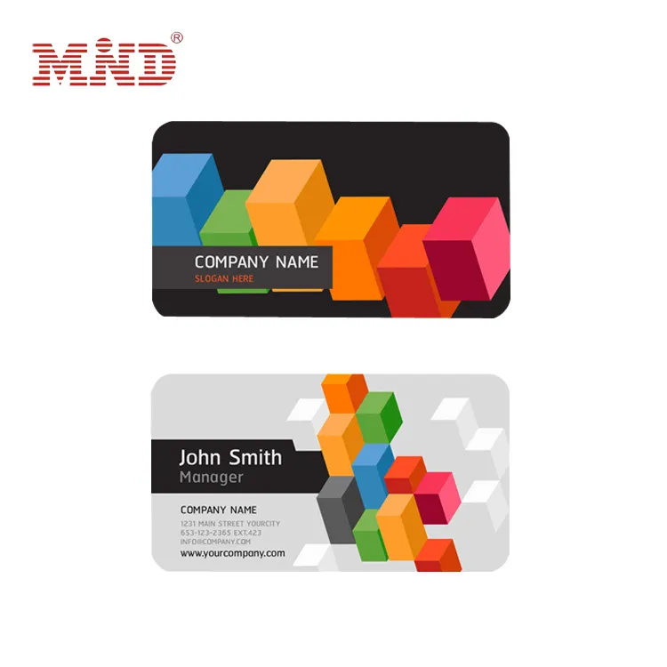 Customized pvc business card die cutting manufacturer