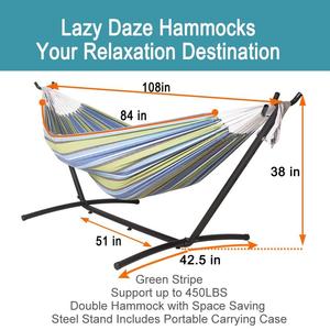 GSD Ngoài Trời Cắm Trại Ultralight Dành Cho Người Lớn Võng Mở Rộng Suối Nước Bé Võng Nhà Cung Cấp Kim Loại Khung Cắm Trại Võng Giường Với Đứng - Product Image 2