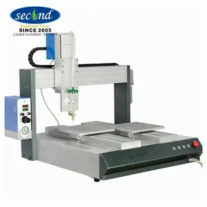 SMT SMD montage Dubbele y-as twee werkende tafels Desktop Automatische siliconen lijm doseren robot machine SEC-540EDY