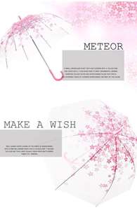 Ombrello Trasparente a Cupola, Ombrello Principessa all'Ingrosso, Parasole a Forma di Fiore, Ombrello Giapponese Sakura per Bambine - Product Image 5