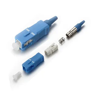 Wirenet 0.9 มิลลิเมตร 2.0 มิลลิเมตร 3.0 มิลลิเมตร SC UPC Fiber optic connector