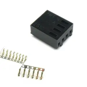 Conector molex de 4 pines, 2,54mm, 2510, 3 + 1/4 pines, carcasa hembra de ventilador, precio de fábrica