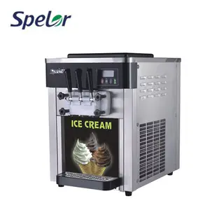 Mini máquina para hacer conos de helado suaves, aspecto elegante, para el hogar