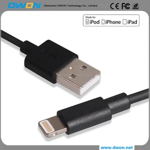Mfi certifié câble en gros 1 m/pi Data Sync et Charge pour iPhone pour iPod pour iPad