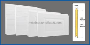Aislamiento de puerta de garaje seccional de arriba tranquilo y suave movimiento - Product Image 2