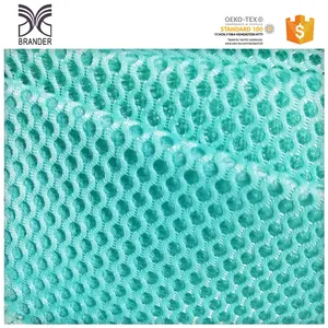 Foam sandwich air mesh microfiber 100 polyester mesh fabric Knitted Bag Bedding Car Garment Home Textile fabric for shoes