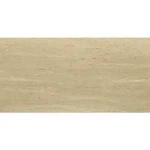 中国供应商双重装载 travertine 天然石抛光瓷砖制造商 600 x 1200毫米