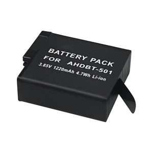 Professionnel pour <span class=keywords><strong>GoPro</strong></span> Hero <span class=keywords><strong>8</strong></span> 7 6 Hero 5 Black <span class=keywords><strong>Batterie</strong></span> AHDBT-501 D'origine 1220mAh - Product Image 6