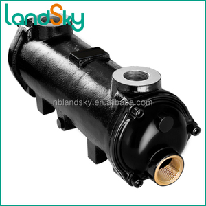 Einzelkühler / Kühlrohr-Motor Hydraulik-Maschinenwärmetauscher Landsky Messing-Design GLL3-6 Kohlenstoffstahl Maßgefertigt NPT G - Product Image 5