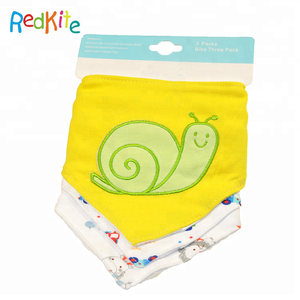 Guangzhou, gran oferta, <span class=keywords><strong>toalla</strong></span> de Saliva de alimentación triangular, Reversible, 100% algodón, Bandana orgánica, babero para bebé - Product Image 2