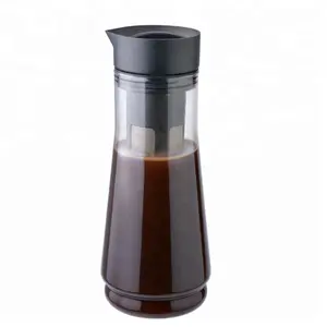 Kaffeemaschine für kaltbrühe mit 18/8 edelstahl abnehmbarem Infusor Kaffee-Filter für kaltbrühe