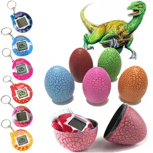 Jeu virtuel Tamagotchi, pour animaux domestiques, avec porte-clés, jouet électronique, pour la culture d'œuf d'animaux