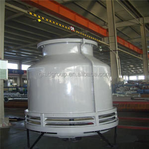 Tháp giải nhiệt dòng chảy ngược nhỏ hình tròn FRP 8 tấn/tháp giải nhiệt/tháp nước dùng cho máy làm lạnh công nghiệp - Product Image 3