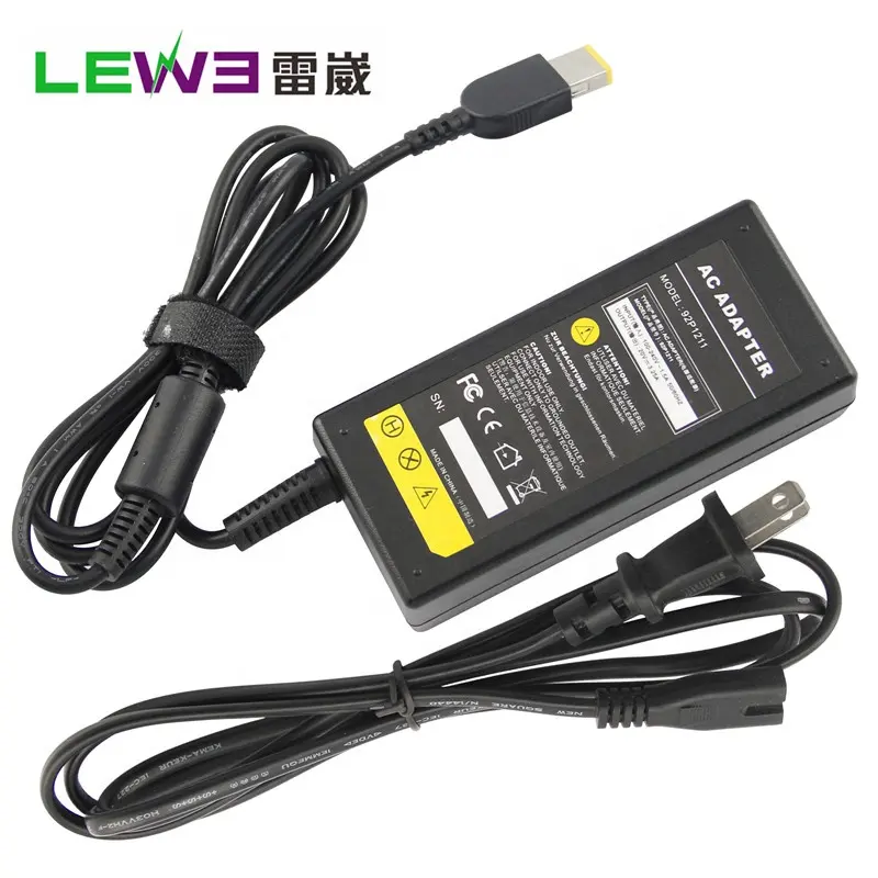 Laptop power supply 20V 3.25A for Lenovo 45N0261 USB yellow tip ThinkPad G500S X240S Adapter