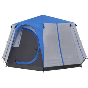 Tenda da Campeggio Familiare Impermeabile di Alta Qualità per 5+ Persone, Grande Cupola Blu, Importata da Quzhou - Product Image 6