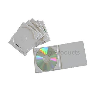 Phân Hủy Sinh Học Màu Trắng Đúc Sợi Giấy Bột Giấy <span class=keywords><strong>CD</strong></span>/DVD Trường Hợp Bao Bì - Product Image 1