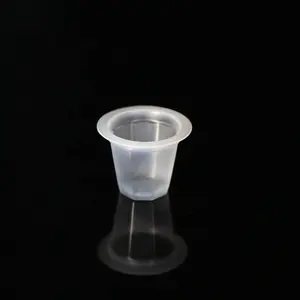 0.5oz PP usa e getta di plastica trasparente mini da dessert tazza di gelatina