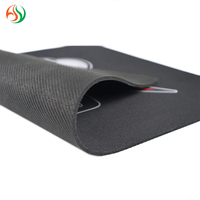 Base en caoutchouc naturel antidérapant imprimé de logo personnalisé tapis de souris de sublimation étanche surface en polyester pour le jeu stock disponible
