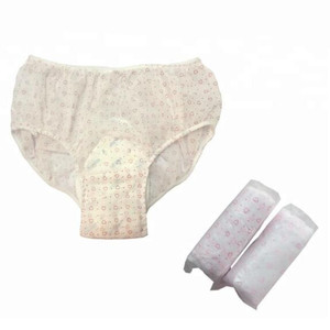 Bragas Menstruales Desechables para Mujer, Bragas para el Periodo <span class=keywords><strong>Menstrual</strong></span> con Toalla Incorporada - Product Image 4